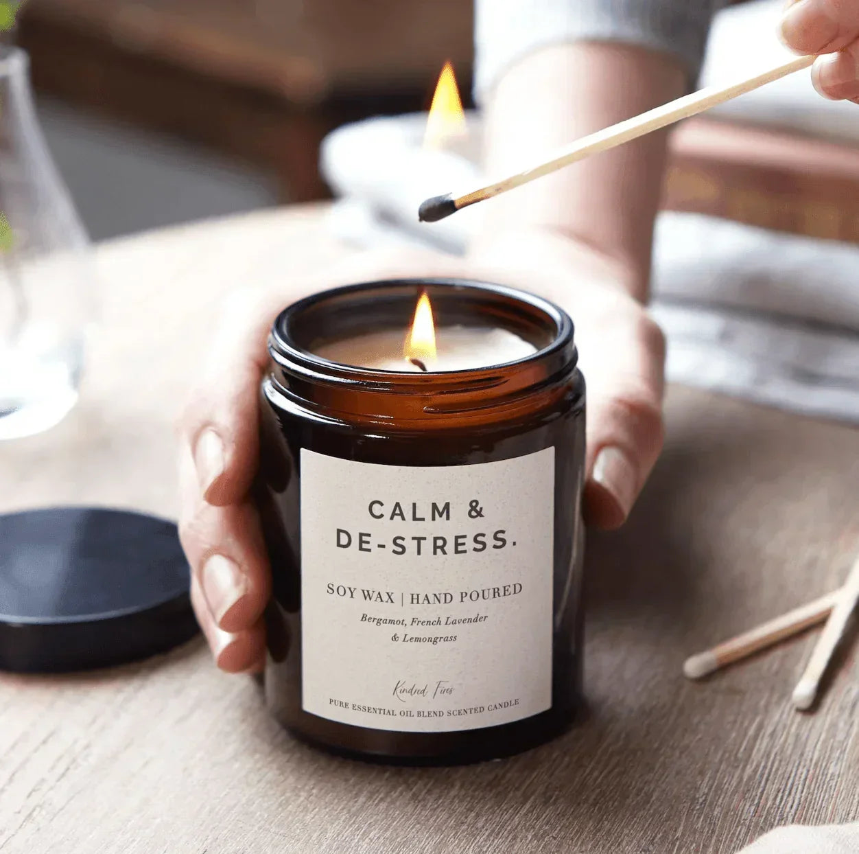 Aromatherapy Candle - Scented Candle with Essential Oil