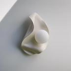 Handmade Wall Sconce with Glass Globe
