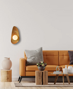 Sunset Coloured Handmade Ceramic Wall Lamp / Sconce