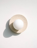 Speckled Ceramic Wall Light / Sconce