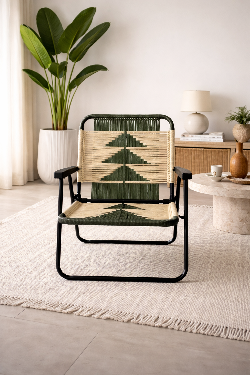 Betina Macramé Beach Chair