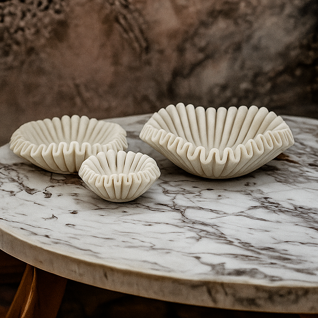Hand Carved Marble Bowl