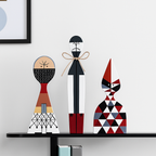3 Kawaii Collectible Wooden Sculptures