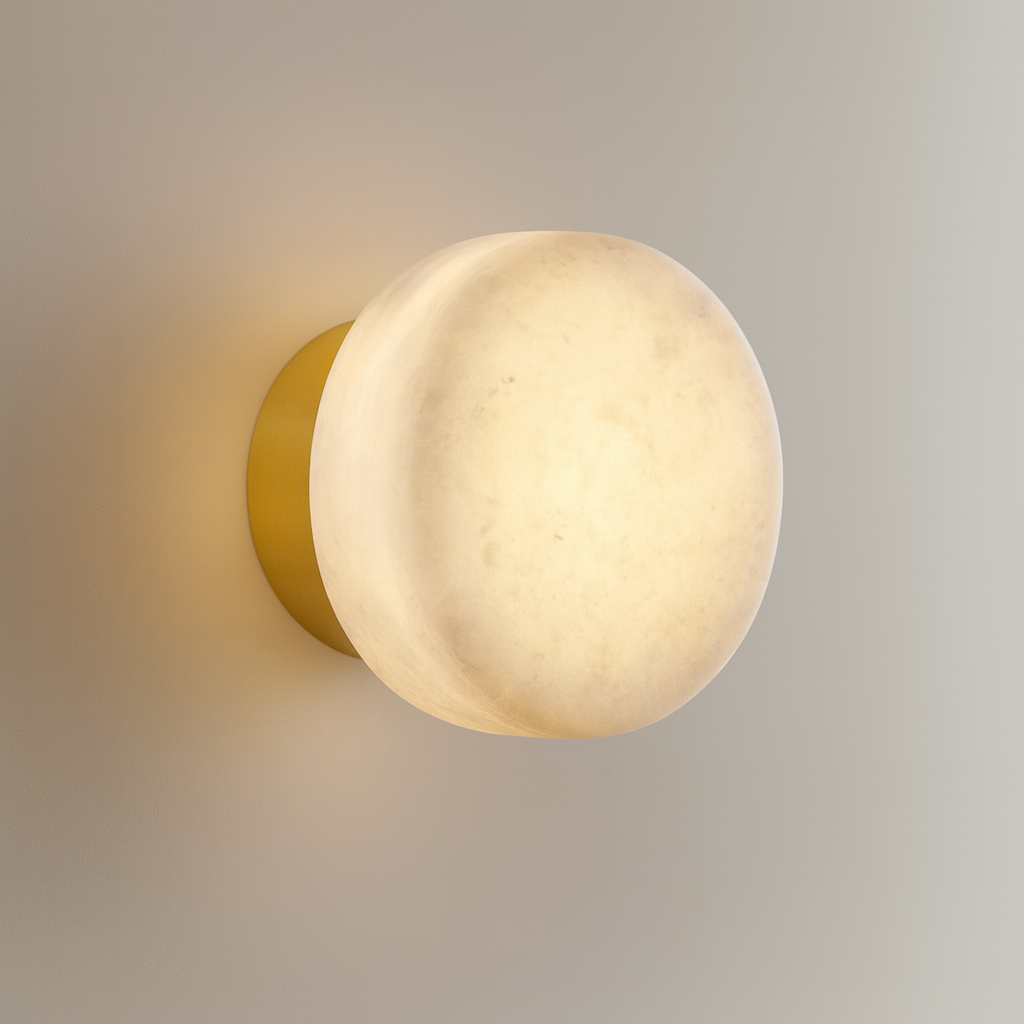 Natural Marble Wall Sconce