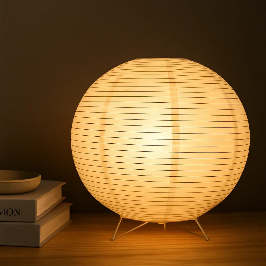 Round Japanese Table Lantern