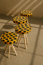 Leno Poá Stool Iron Island