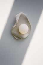 Handmade Wall Sconce with Glass Globe