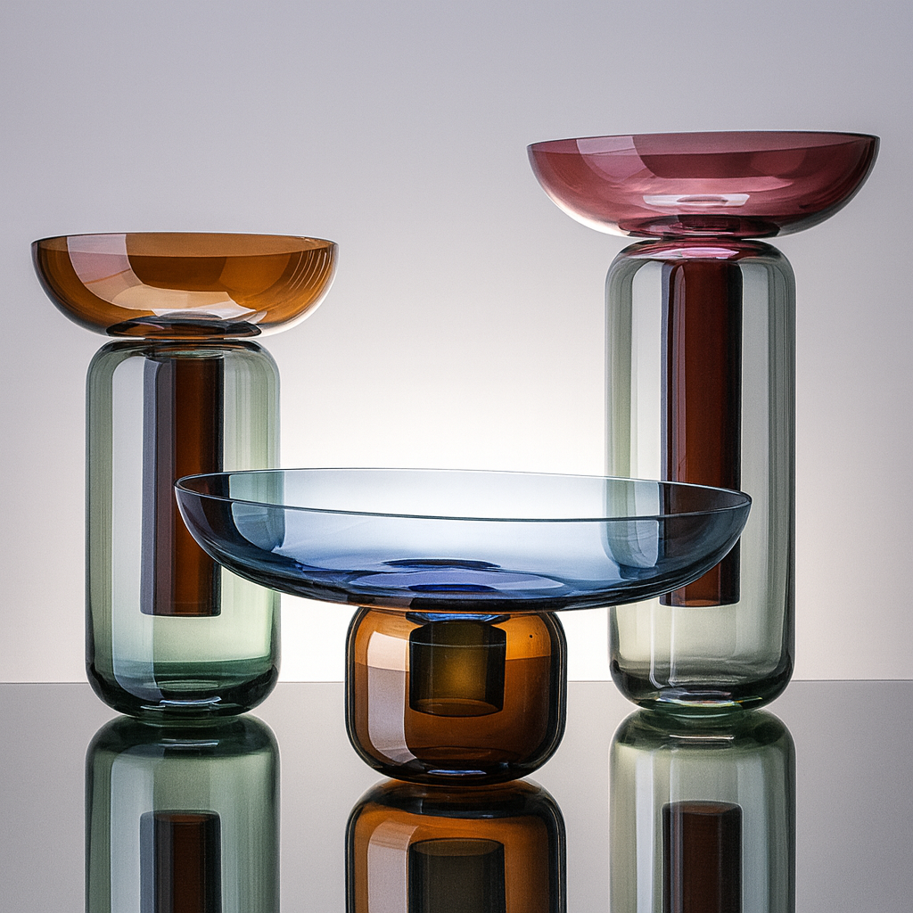 Gradient Glass Vase