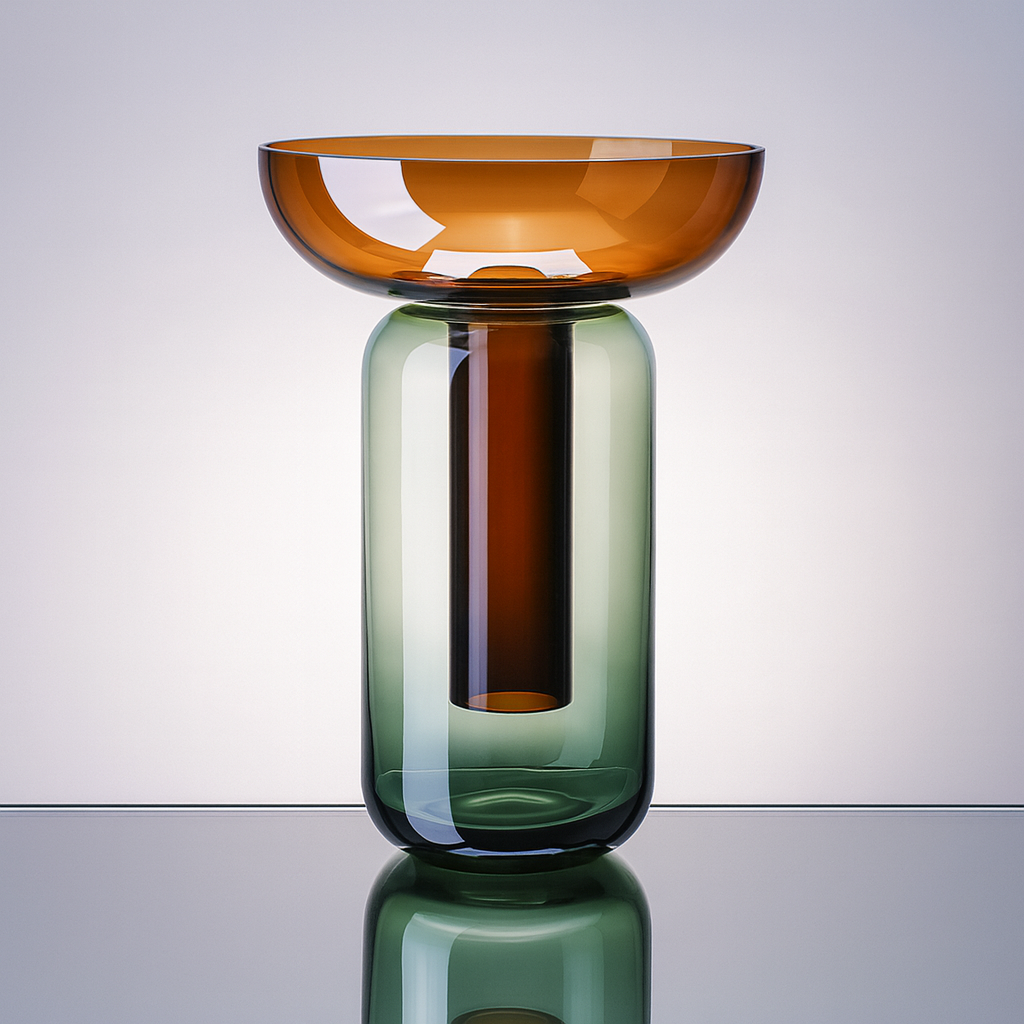 Gradient Glass Vase