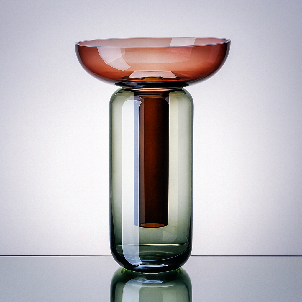 Gradient Glass Vase