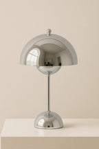 Silver Brulee Lamp