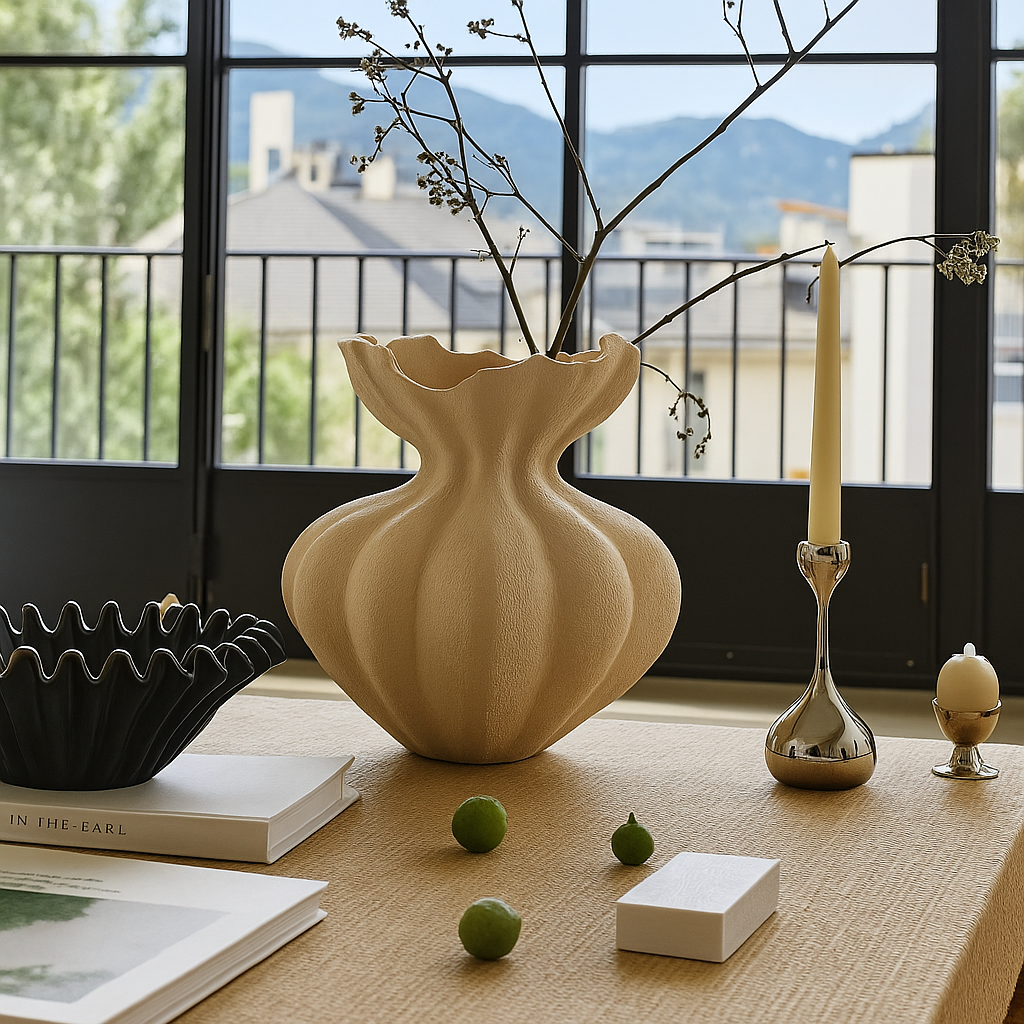 French Ceramic Vase