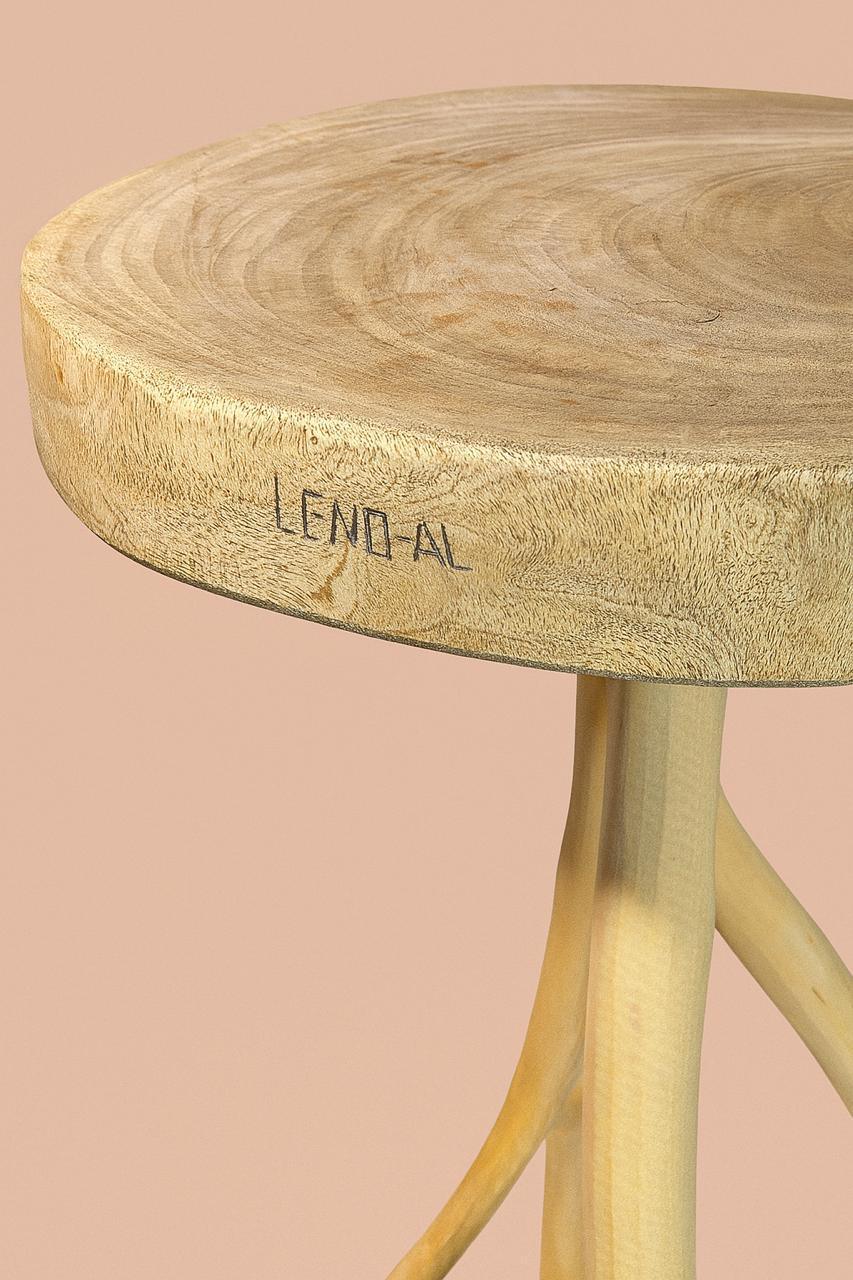 Leno Iron Island Stool
