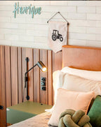 Articulated Cylinder Bedside Lamp - Metallo Focus