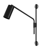 Articulated Cylinder Bedside Lamp - Metallo Focus