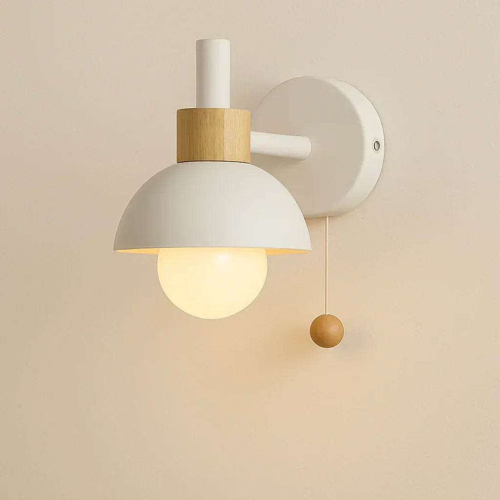 Wooden Wall Sconce