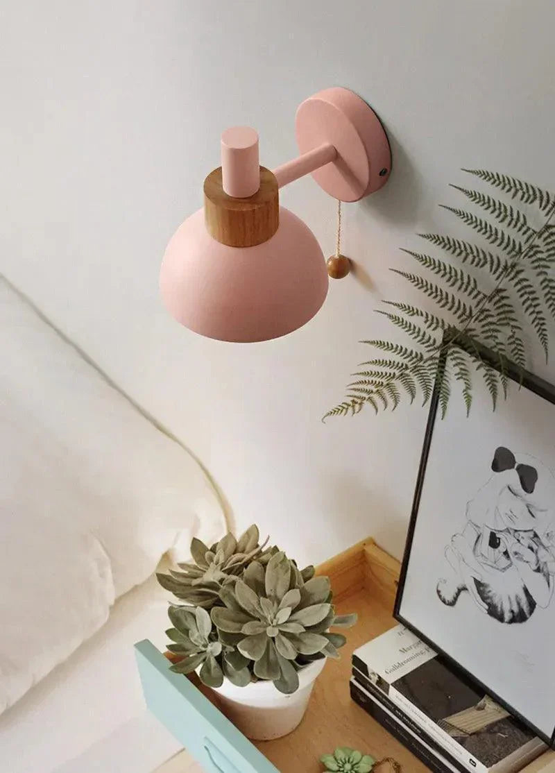 Wooden Wall Sconce