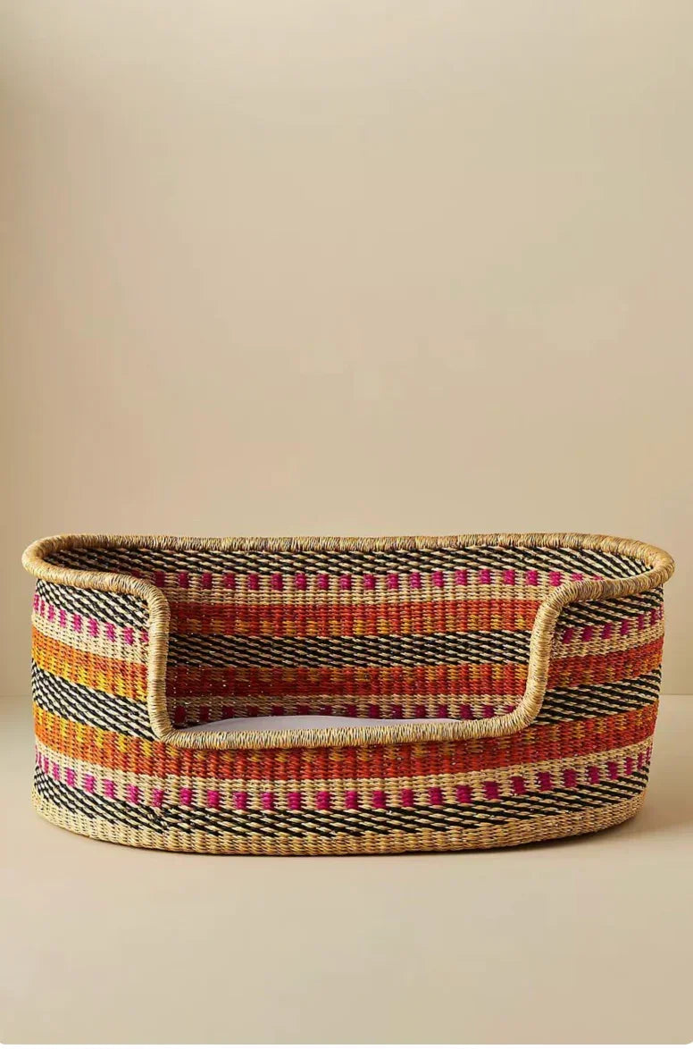 Handmade Basket Bed for Pets