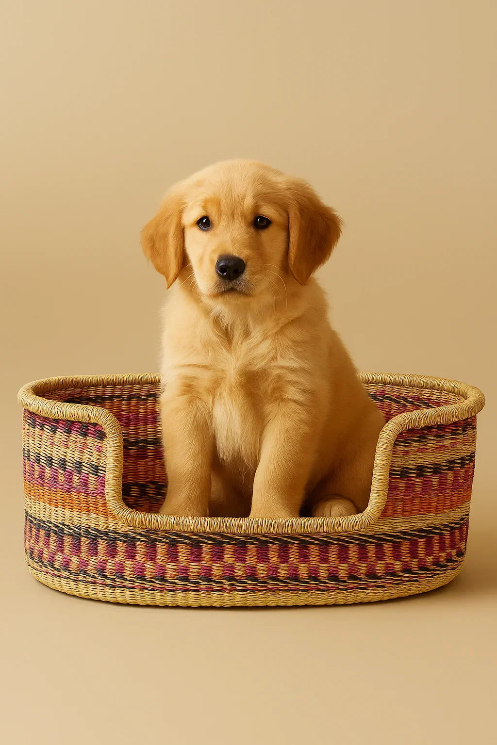 Handmade Basket Bed for Pets