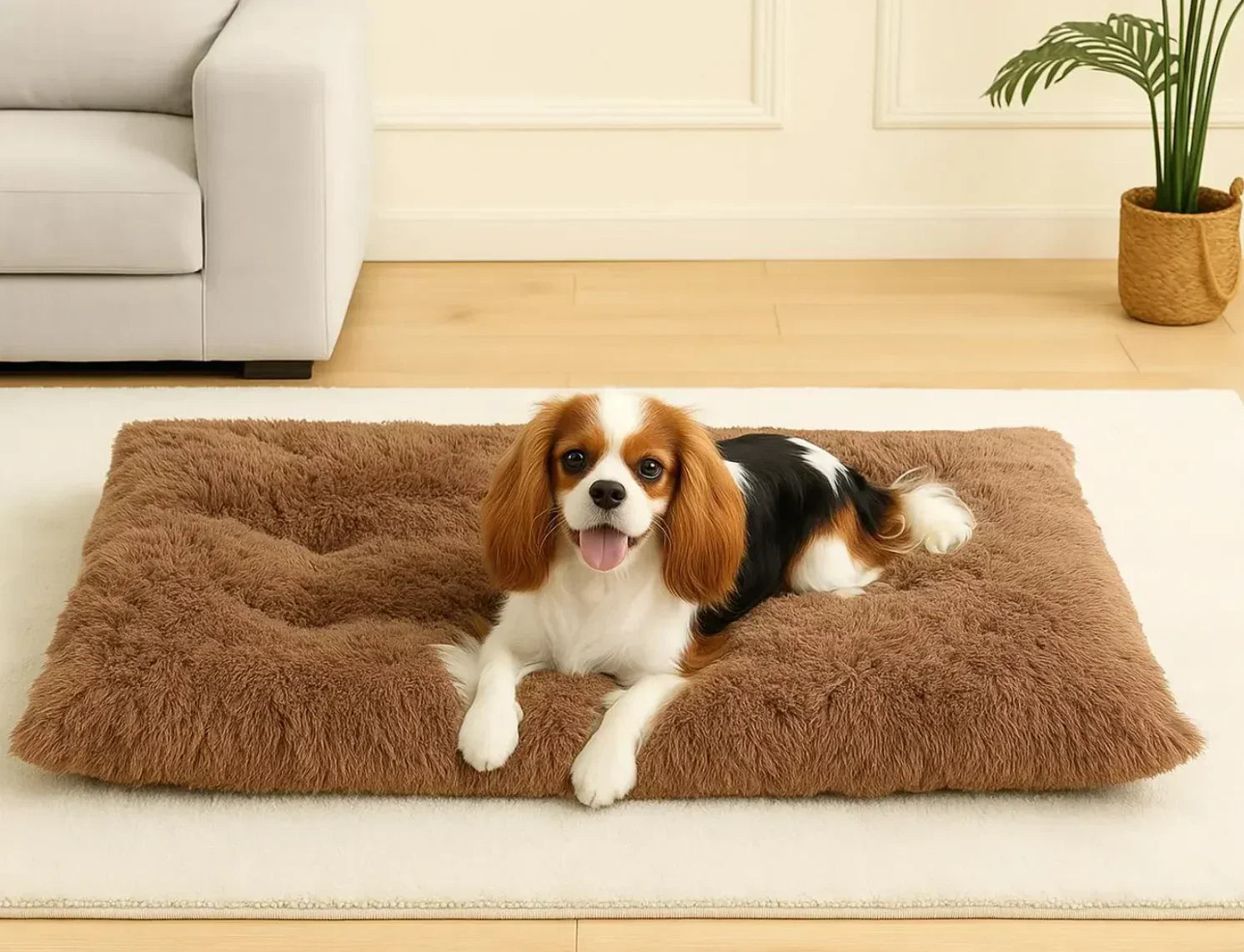 Soft Anti-Anxiety Dog Bed