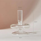 Glass Candlestick