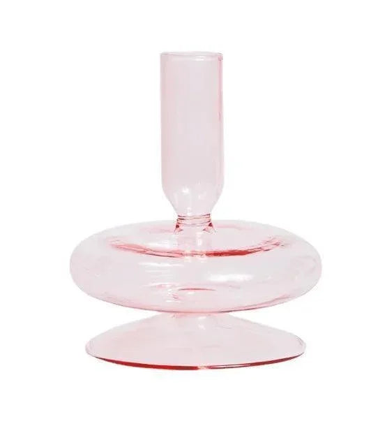 Glass Candlestick