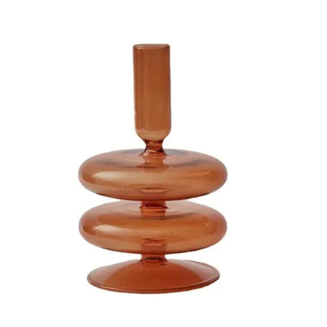 Glass Candlestick