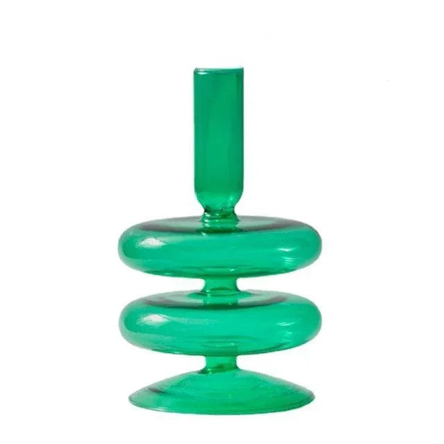 Glass Candlestick