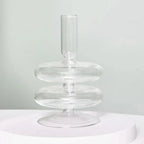 Glass Candlestick