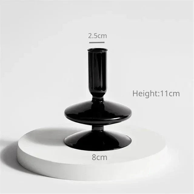 Glass Candlestick