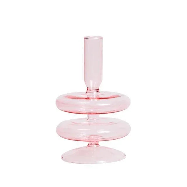 Glass Candlestick