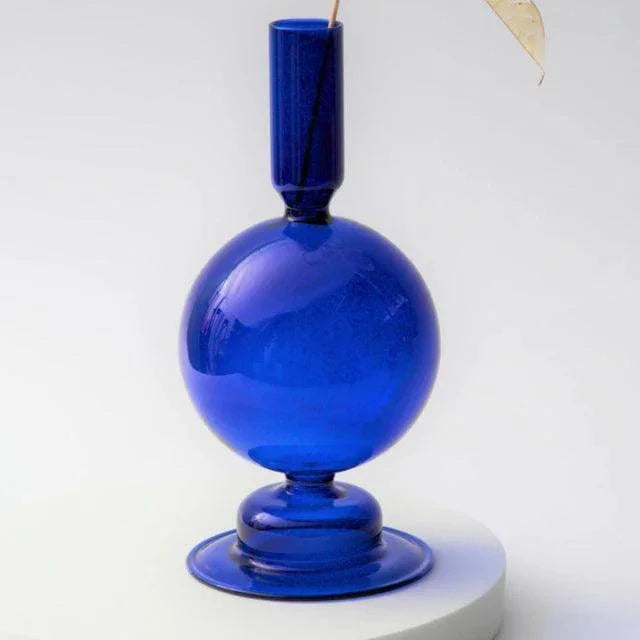 Glass Candlestick
