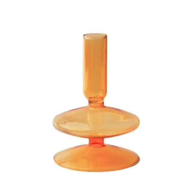 Glass Candlestick