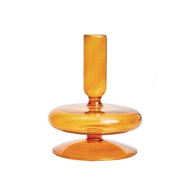 Glass Candlestick