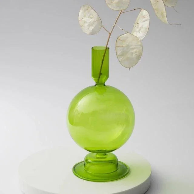 Glass Candlestick