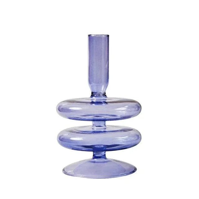 Glass Candlestick