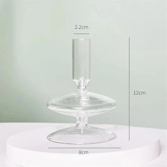 Glass Candlestick