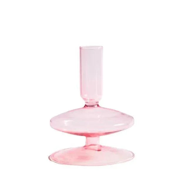 Glass Candlestick