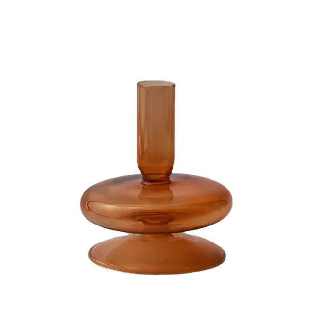 Glass Candlestick