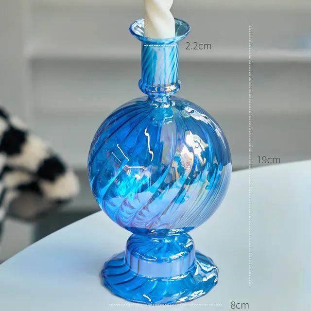 Glass Candlestick