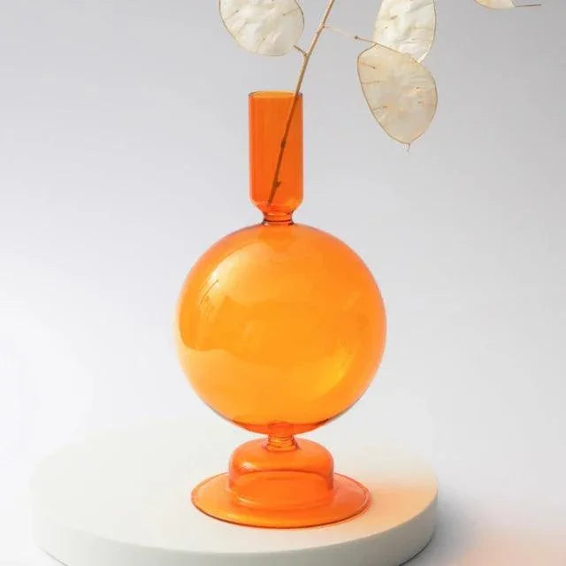 Glass Candlestick