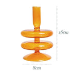Glass Candlestick