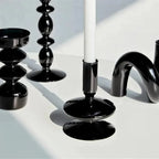 Glass Candlestick