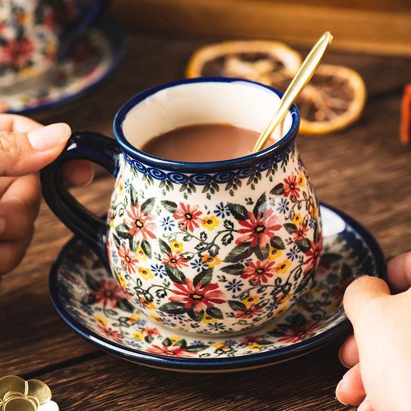 Polish Teapot and Cup Set