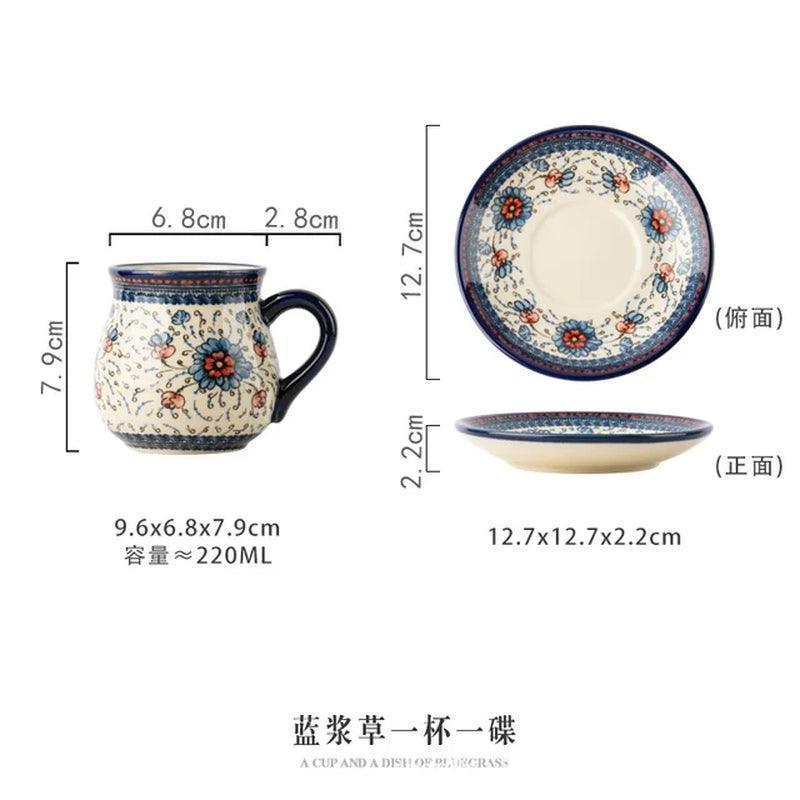 Polish Teapot and Cup Set