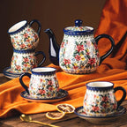 Polish Teapot and Cup Set
