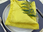 Yellow Linen Napkin Set