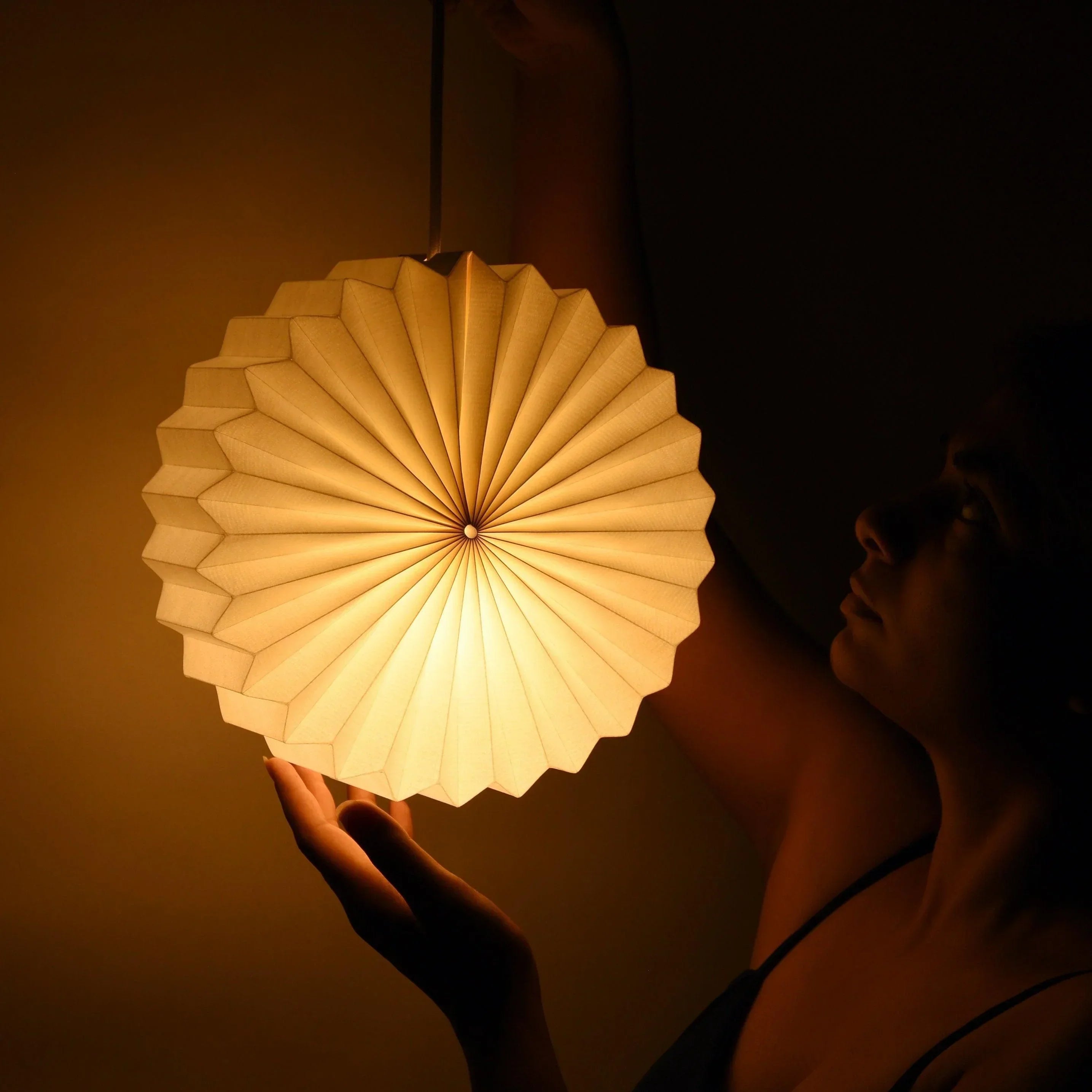 Origami Ferris Dome for Lamp