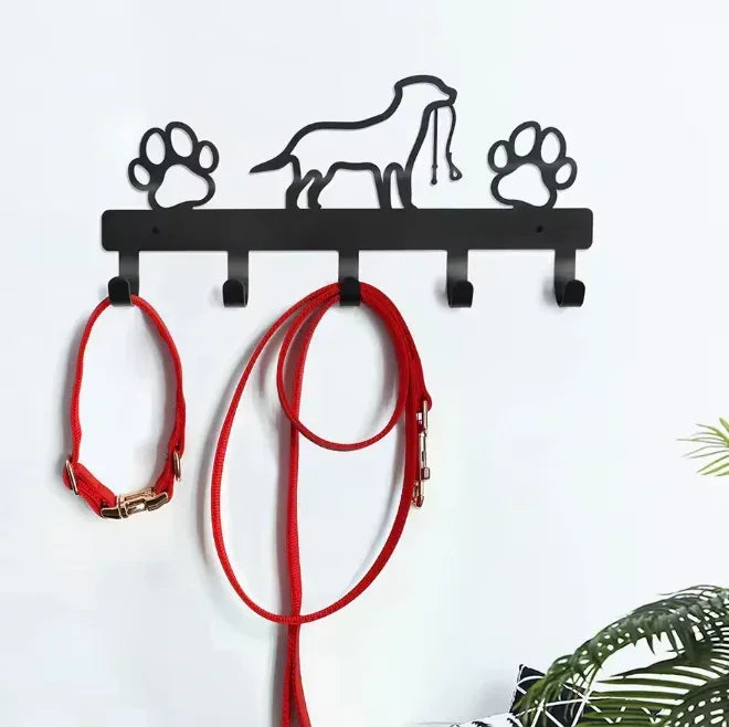 Wall Hooks for Leashes, Harnesses and Collars