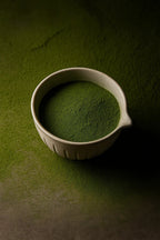 Ceramic and White Bamboo Matcha Kit